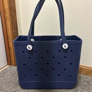 Stylish Navy Tote Bag
